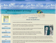 Tablet Screenshot of cleanse-yourself-lose-weight.com